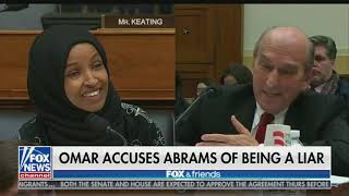 Fox & Friends Attack Ilhan Omar For Asking Elliot Abrams About Central American Macres