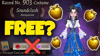 Getting New Skin Soundclash Antiquarian For Free?? Gameplay Ideny V