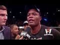 UFC 183: Anderson Silva and Nick Diaz Octagon Interview