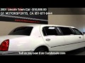 2001 Lincoln Town Car Limousine - for sale in Riverside, CA