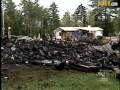 Owner's Decades Old Antique Gas Pump Collection Burns