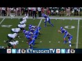 Kentucky Wildcats TV: Kentucky Football vs Ohio Highlights