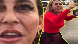 Two Insane Screeching Karens Battle It Out