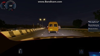 Bmw M5F10 Makas City Car Driving Gece Darlanması
