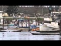 Tsumami surge breaks boat from their moorings in Crescent Crescent City, CA on 3.11.11