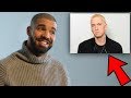 RAPPERS REACT TO EMINEM... (Venom, Lucky You & Rap God)