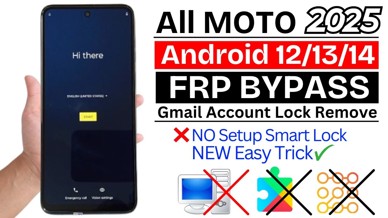 All Motorola/Moto Android 12/13/14 Frp Bypass/Unlock All Motorola/Moto Android 12/13/14 Frp Bypass/Unlock