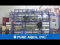 نظام تناضح عكسي بمكونات NSF مثبت على إطار 20,000 غالون في اليوم | ولاية ألاسكا | www.pureaqua.com