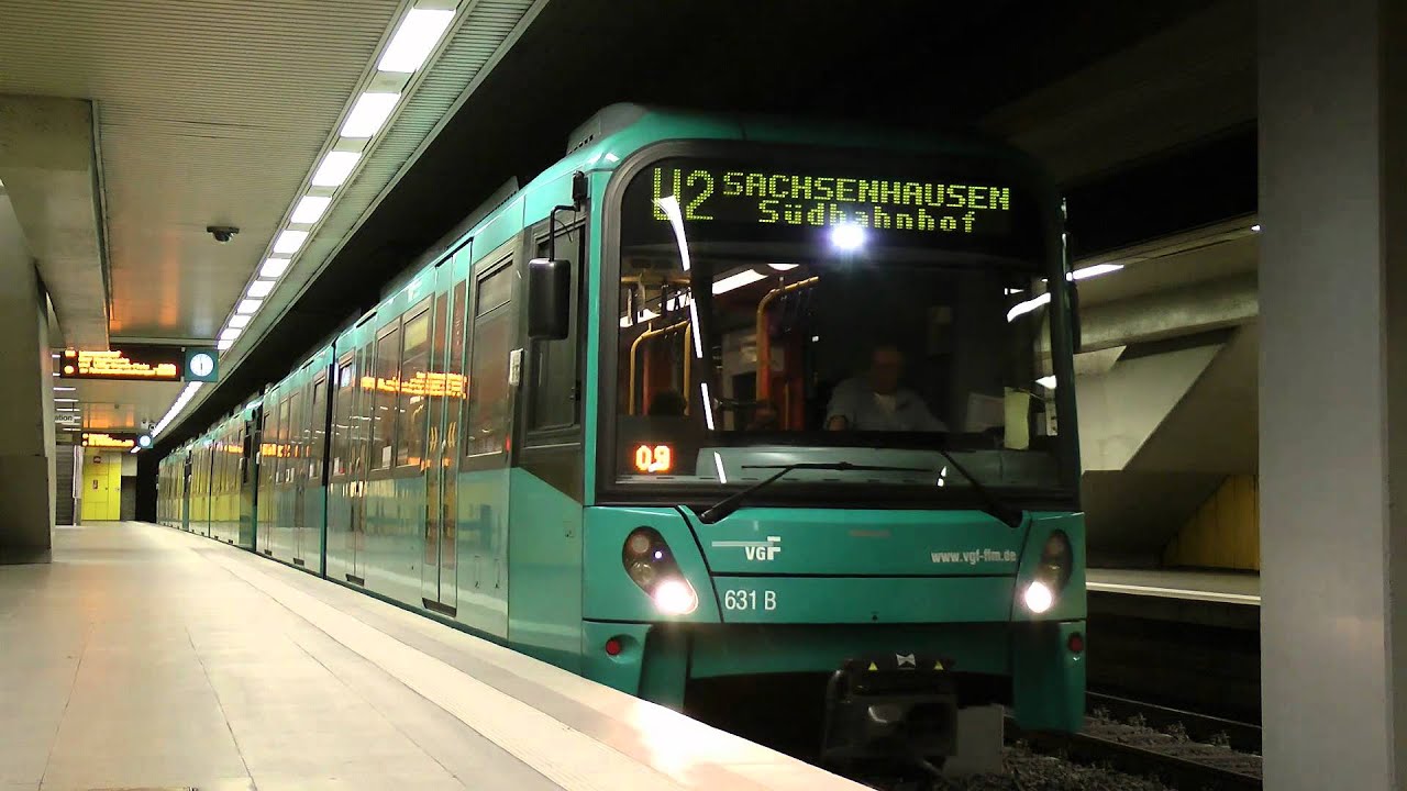 UBahn Frankfurt (Main) AStrecke unterirdisch XXL (2012