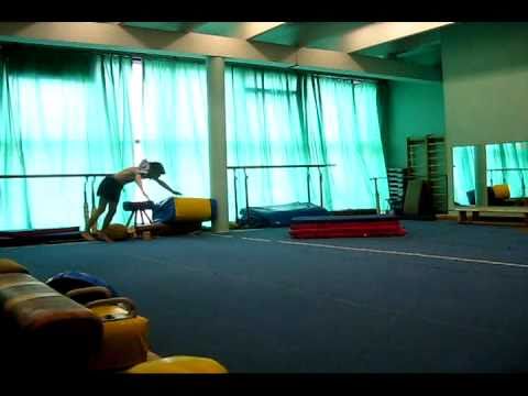 Как сделать рондат сальто видео