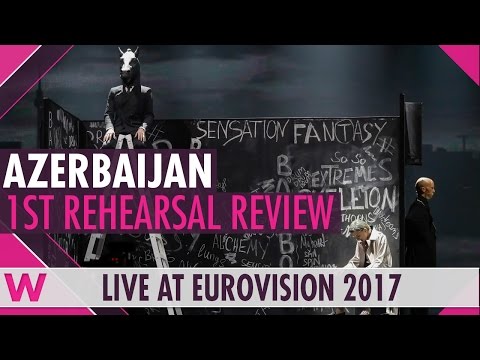 Azerbaijan First Rehearsal: Dihaj "Skeletons" @ Eurovision 2017 (review) | wiwibloggs