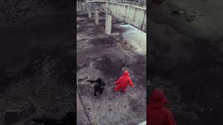 Money Heist - Escape From Police #Latotem #Parkour #Moneyheist #Police #Shorts #Short #Shortvideo