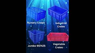 Unbreakable Plastic Crates And Pallets.