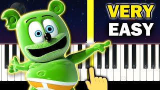 The Gummy Bear Song - Very Easy Piano Tutorial