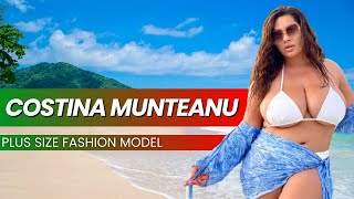 Costina Munteanu | Romanian Fashionnovacurve Ambassador | Measurements | Wiki | Net Worth | Life