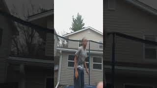 Panda Ex Boy Jumping On A Trampoline Part 2