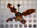 Some neat Hunter ceiling fans: Royal Palm and Berkeley