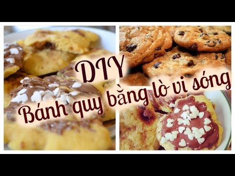 Cách làm bánh quy bằng lò vi sóng