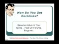 How do I Get Backlinks to my site?