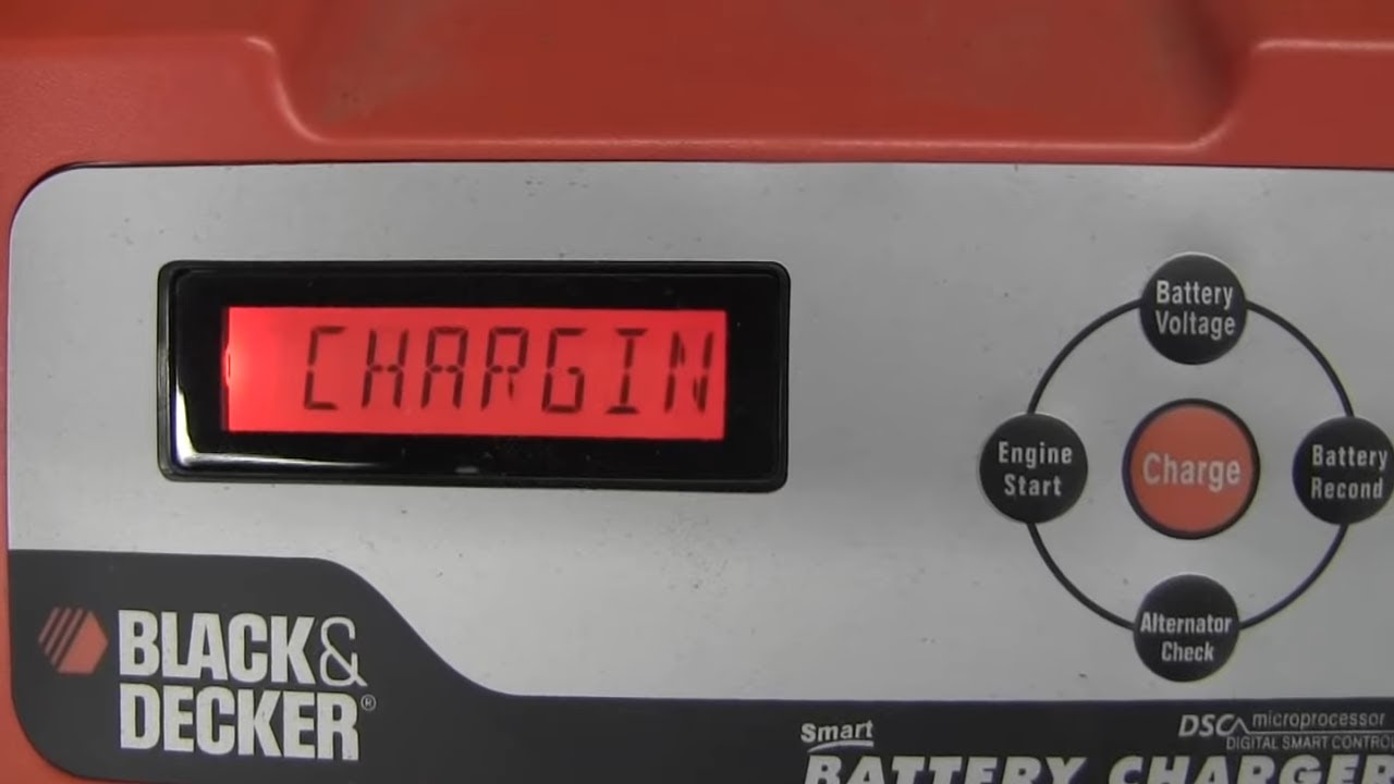 black and decker battery charger - YouTube