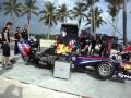 Red Bull F1 fire up at Cap Cana Beach Dom. Republic