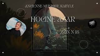 Hocine Azar, Chanson Zin N 18