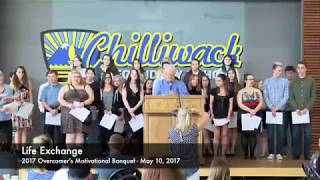 Life Exchange 2017 Overcomers Banquet - Recognition of Students