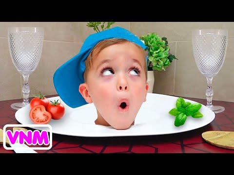 Vlad và Niki có vui vẻ tại các bảo Tàng của Ảo tưởng và giả Vờ Chơi ở Sân chơi trẻ Em