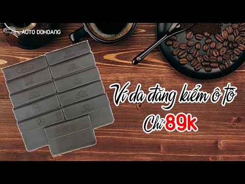 Ví da đăng kiểm ô tô 89k liên hệ 0942404689