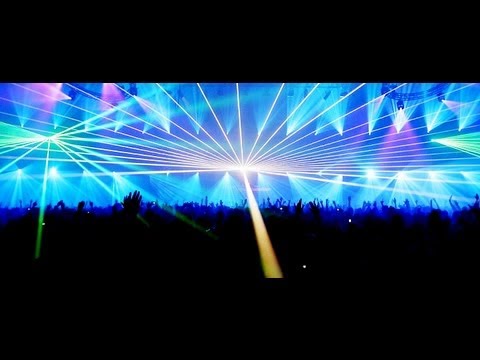 Лазерное шоу.МТС 20 лет вместе.Симферополь 18.08.2013.Laser show.