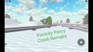 Panicky Percy Crash Scene Roblox Remake