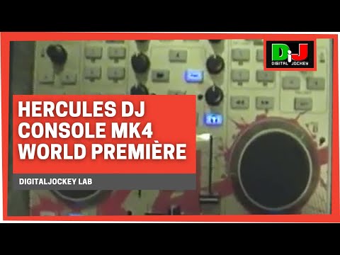Hercules DJ Console Mk4 - World Première @ DigitalJockey Lab