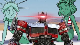 Optimus Prime Status Tansau Animation