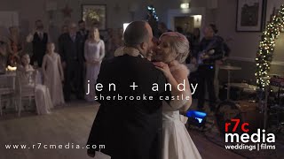 jen + andy - sherbrooke castle