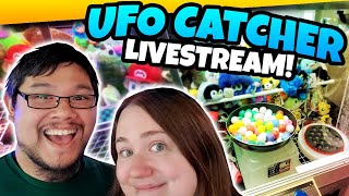 LIVE!!! UFO Catcher games anyone!? Live Stream with Kevin and Shan!