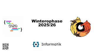Bachelor Winterophase 2025 Studienorganisation - Dienstag