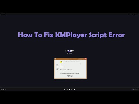 The kmplayer ошибка сценария The kmplayer ошибка сценария