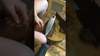 Creating a copper cocktail pick