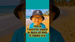 Tutorial Transforme Imagem De Adulto Em Vídeo De Criança Viral