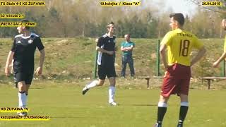 TS Stale - KS Żupawa (2-1 Wierzgacz Paweł) 20.04.2019 Klasa "A"