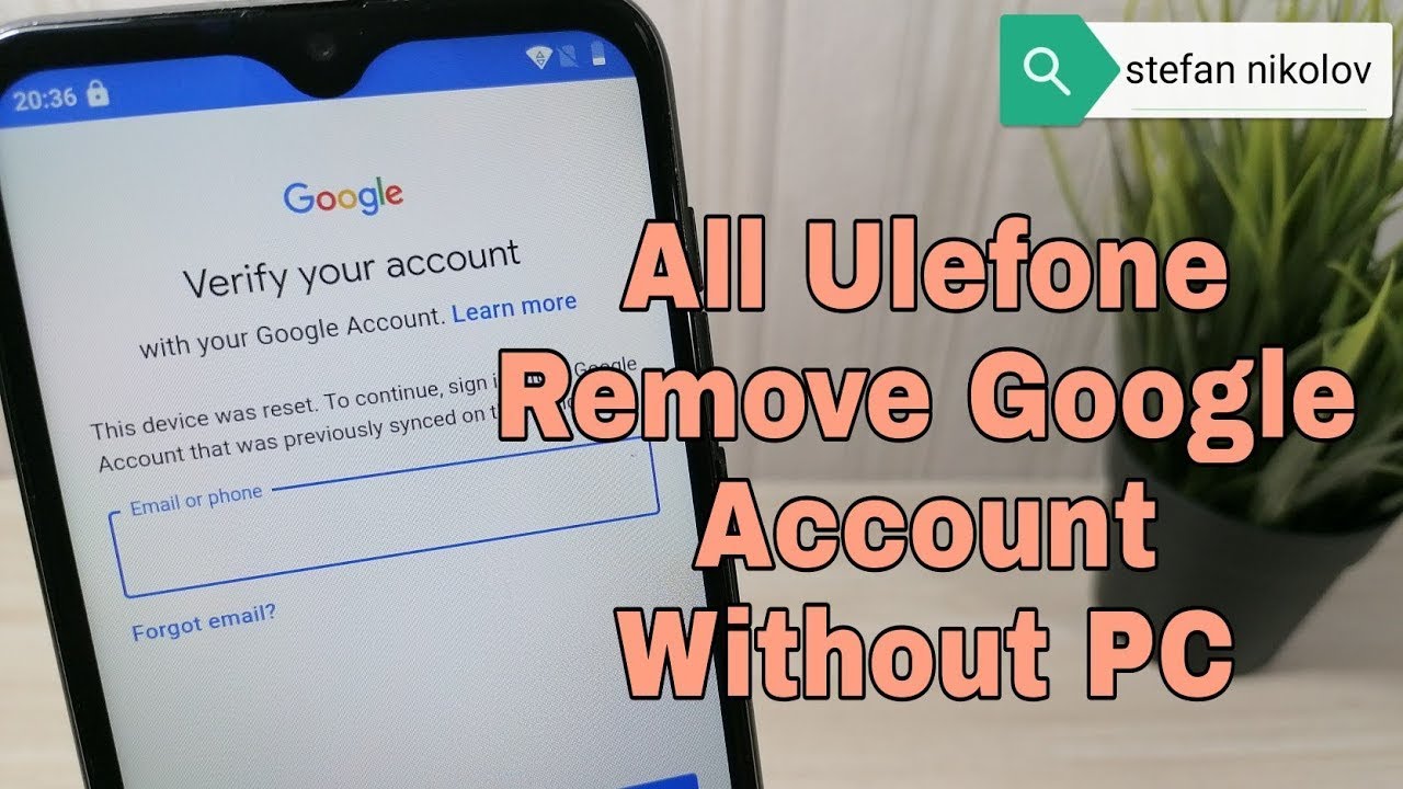 Ulefone Note 6P FRP Bypass Android 11, Remove Google Ulefone Note 6P FRP Bypass Android 11, Remove Google