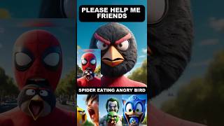 Spiderman Vs Angry Bird