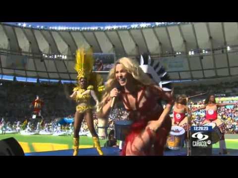 Shakira - La La La (Brazil 2014) Live Closing at FIFA World...