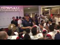 Arizona Locker Room after Wildcats Rally, Hail Mary TD Defeats Cal