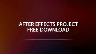 Free After Effects Projects -  Templates Different Download