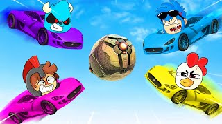 Desafio De Los Compas En Coches Voladores Riusplay Vs Timba Vk En Rocket League Sideswipe