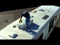 Rubber Roof Cleaning and Treatment