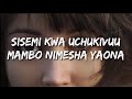 Rabi Usinipe Mapenzi  (Video Lyrics)