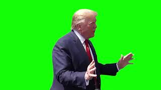 Green Screen Donald Trump 