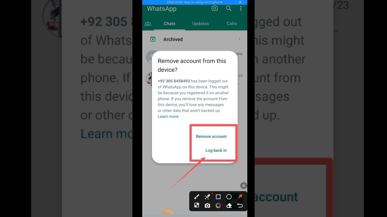 WhatsApp New Update Remove Your Account From This Device WhatsApp New Update Remove Your Account From This Device
